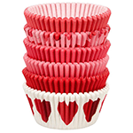 Wilton Standard Valentine Baking Cups Tube 150/pk