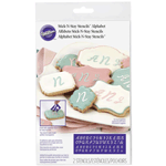 Wilton Stick-N-Stay Monogram Alphabet Stencil