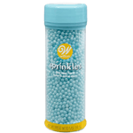 Wilton Blue Sugar Pearls, 5 oz.