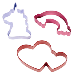 Wilton Valentine's Day Magical Cookie Cutters - Set of 3