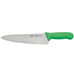 Winco 10" Stal Green Cook's Knife