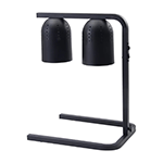 Winco 3 Position Black Electric Heat Lamp