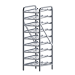 Winco 9 Tier Can Storage Rack 