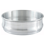 Winco Aluminum Stackable Dough Pan, 96 oz. 