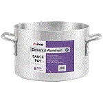 Winco ASHP-40 6mm 40-Quart Aluminum Sauce Pot, Used Very Good Condition