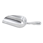 C.R. Mfg. Plastic Flour Scoop, 4 oz. White. Overall Size 6-1/4; Bowl Size  2 x 3-3/4