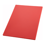 Winco CBRD-1520 Cutting Board 15" x 20" x 1/2" Thick, Red