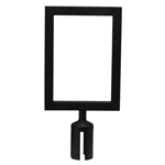 Winco Crowd Control Stanchion Sign Frame CGSF-12K