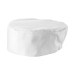 Winco CHPB-3WR 3-1/2"H Poly Cotton White Chef's Hat, Regular Size