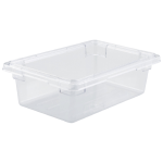 Winco Clear Polycarbonate Food Storage Box, 3.5 Gallon