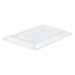 Winco Clear Polycarbonate Lid for Half Size Food Storage Container 