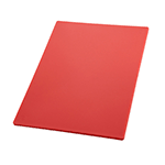 Winco Cutting Board 12" x 18" x 1/2" Thick - Red