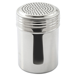 Winco DRG-10H Stainless Steel Shaker / Dredge w/o Handle, 10 oz., stainless steel