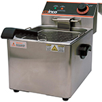 Winco EFS-16 Electric Countertop Single Well Deep Fryer