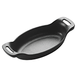 Winco Fire Iron Mini Cast Iron Oval Server, 6-1/2" x 4-1/4"