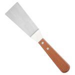 Winco Grill Spatula, Stainless Steel Blade, Wooden Handle