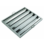 Winco HFS-2025 20" x 25" Stainless Steel Hood Filter