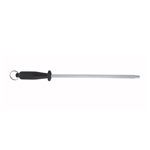 Winco K-12S Sharpening Steel, 12" Round Stainless Steel