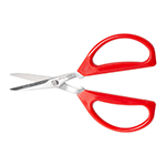 Winco Kitchen Scissors with Red Handle