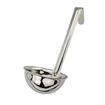 Winco LDI-60SH 1 Piece Stainless Steel Ladle with 6" Handle - 6 Ounce
