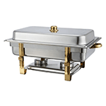 Winco Malibu Collection Full Size Chafer, 8 Quart