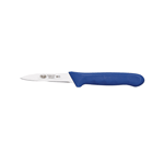 Winco Paring Knife, 3-1/4" Blade, Blue Handle, 2-pc. Set