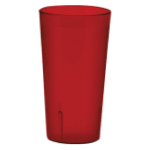 Winco Red Pebbled Tumbler, 5 oz., 1 Dozen