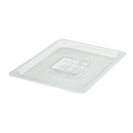 Winco SP7200S 1/2 Size Poly Ware Polycarbonate Food Pan Cover, Solid