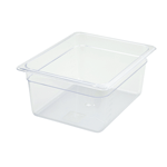 Winco SP7206 Poly-Ware Polycarbonate Half Size Food Pan 5-1/2