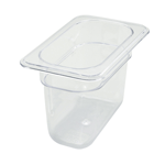 Winco SP7906 Poly-Ware Polycarbonate 1/9 Size Food Pan 6