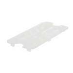 Winco SP79DS Poly Ware Polycarbonate 1/9 Size Food Pan Drain Tray