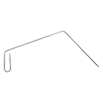 Winco Stainless Steel Fryer Cleanout Rod, 30" Long