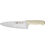 Winco Stal White 8" Wide Cook's Knife