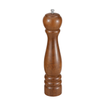 Winco Traditional Oak Finish Pepper Mill, 10"