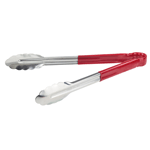 Winco Utility Tongs, Heavy Duty, with Vinyl Sleeve, 12