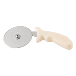 Winco White Pizza Cutter, 4" Wheel