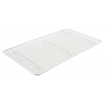 Winco Wire Pan Grate, Chrome Plated, 10" x 18" (for 1/1 Steam Pans)