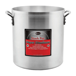 Winware by Winco AXHH-24 24 Qt. Stock Pot, 6mm, Super Aluminum