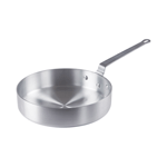 Winware by Winco AXST-5 5 Qt. Aluminum Saute Pan, 4mm, Super Aluminum