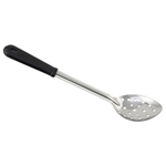 Winco 13" Basting Spoon, Stainless Steel Perforated, Bakelite Handle 