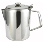 Winco Stainless Steel Beverage Server / Coffee Pot 12 Ounce