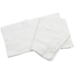 Cotton Bar Towel 15" x 18", White - Case of 12
