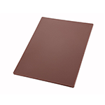 Winco Cutting Board 15" x 20" x 1/2" Thick, Brown