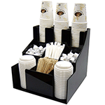 Winco CLSO-3T 3 Tier Cup & Lid Organizer