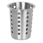 Winco FC-SS Flatware Cylinder, Stainless Steel