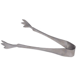 Winco Ice Tong Stainless Steel 7" Long