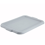 Winco PL-57C Gray Plastic Cover for PL-5G, PL-7G Bus Boxes