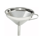 Winco Stainless Steel Funnel w/Handle, 5.75" Diameter