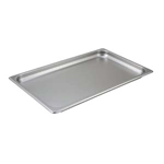 Winco Stainless Steel Steam Table Pan, Full Size (12-3/4" x 20-3/4") x 1"