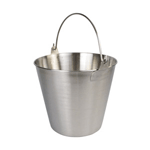 Winco UP-13 Utility Pail, 13 qt., Stainless Steel